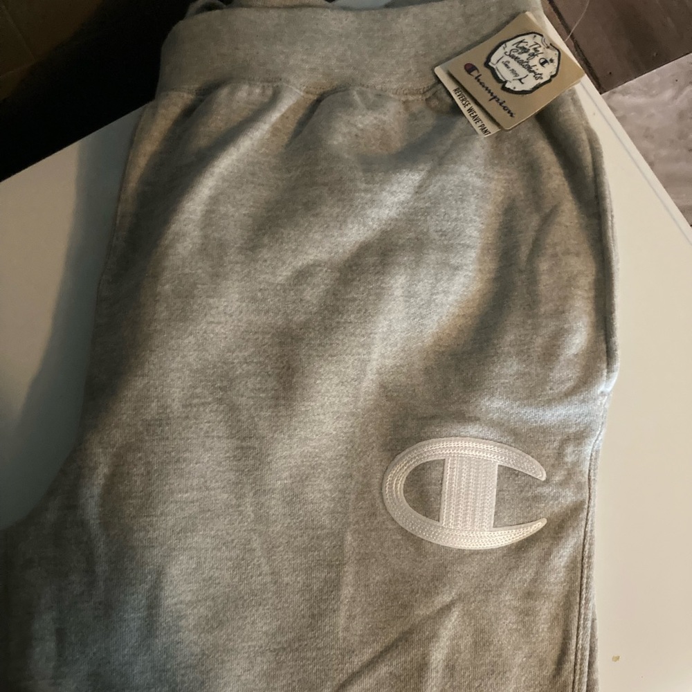 Champion sweatpants gray 3xl Brand new